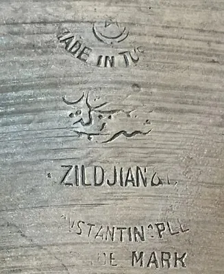 Rare K. Zildjian Turkey Istanbul 20s-30s 13” Orphan Hihat Cymbal 1925-1935 • $450