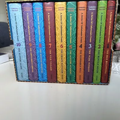 £15 • Buy A Series Of Unfortunate Events, Books 1-10 By Snicket, Lemony Book The Cheap