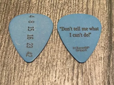 MARILYN MANSON TWIGGY RAMIREZ Lost 2012 Cruel Tour Guitar Pick Dont Tell Me Blue • $14.99