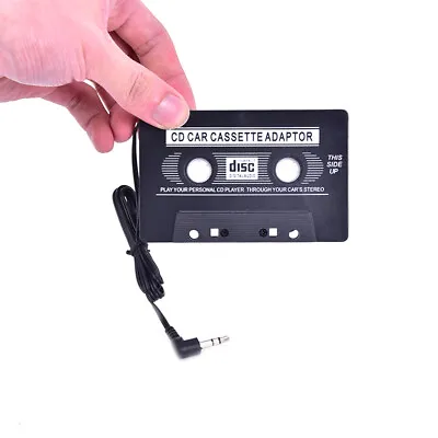 £4.09 • Buy Car Audio Cassette Tape 3.5mm'AUX Adapter Transmitters For MP3 IPod CD MD IA LS