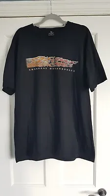 £24.99 • Buy Harley Davidson Dealership T'shirt  With Backprint ( NOS )