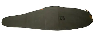 US WW2 M1 Carbine Canvas Gun Case Marked SHANE MFG 1944 OD US Stamped   • $29.99