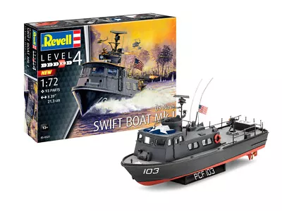 Revell 850321 1:72 Scale US Navy Swift Patrol Boat Mk.1 Plastic Model Kit • $31.95