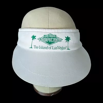 Vintage Tropicana Las Vegas Casino Visor Hat The Island Of Las Vegas Golf Cap • $19.95