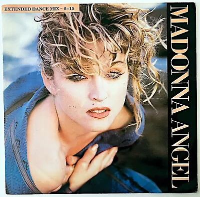 Madonna - Angel (extended Dance Mix) - 1985 Uk Vinyl 12 45 Rpm Single - Vg/vg+ • £6