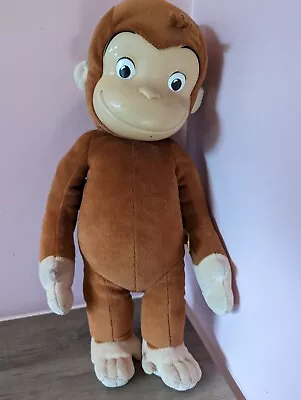 CURIOUS GEORGE Monkey Chimpanzee Plush Doll Vtg Marvel Stuffed Animal Toy 16  • $12