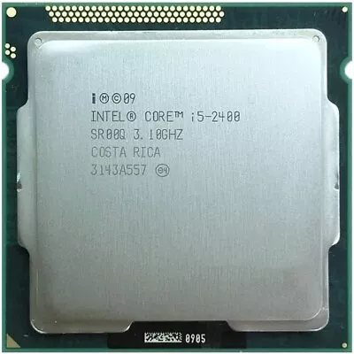 Intel SR00Q Core I5-2400 Socket 1155 3.1GHz Quad Core Sandy Bridge Processor CPU • £5.24