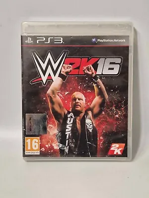 Game Sony PLAYSTATION 3 Wwe 2K16 With Record PS3 Pal • $20