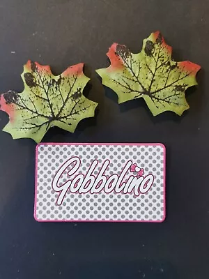 £5.35 • Buy Green Red Autumn Maple Leaf Hair Clip Festival, Boho, 60's Hippie Summer Of Love