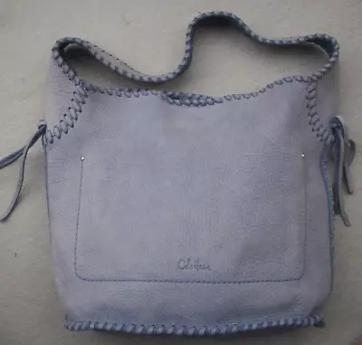 Cole Haan Gray Leather Slouch Bag/ Shoulder Bag • $18.95