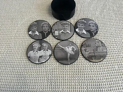 I Love Lucy Black And White Coaster Set  • $18.95