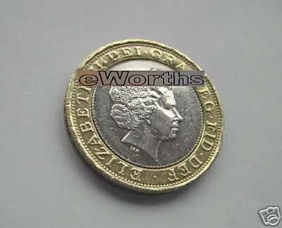 MAGIC  BITTEN  AND RESTORED  £2.00  COIN TRICK Illusion..... TWO Pound Version.. • £29