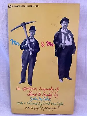 Mr. Laurel & Mr. Hardy By John McCabe 1968 1st Printing PB Signet Book • £3.21