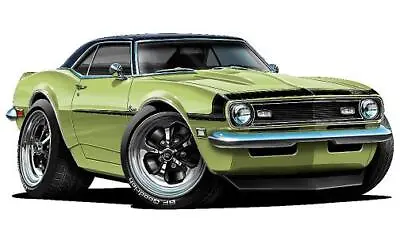 Wall Decal Compatible With 1968 Chevy Camaro SS Hockey Stripe Car Room Garage • $25.99