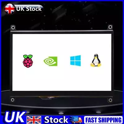 7 Inch IPS Touch Screen LCD Display Screen Capacitive Portable For Raspberry Pi  • £41.59