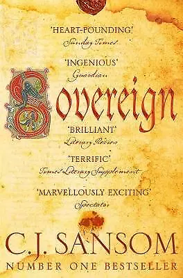 Sansom C. J. : Sovereign (The Shardlake Series 3) Expertly Refurbished Product • £3.54