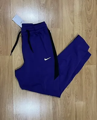 Nike Dri-Fit Basketball Showtime Men’s Size M Purple Jogger Pants CQ0307-545 NWT • $55