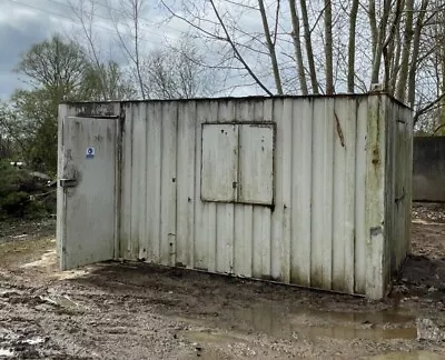  16ft X 10ft Steel Office. Would Make Good Secure Storage Office Workshop Etc • £1