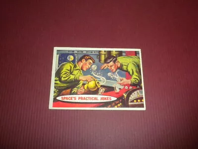 SPACE CARDS #22 Topps 1957 T.C.G. BLUE BACK Trading Card • $8.75