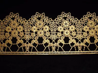 Decorative Edible Cake Lace In GOLD  • £2.50