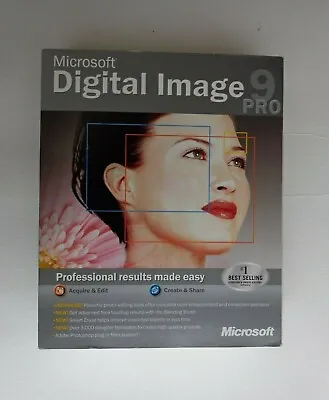 Microsoft Digital Image Pro 9.0 For Windows • $149.99