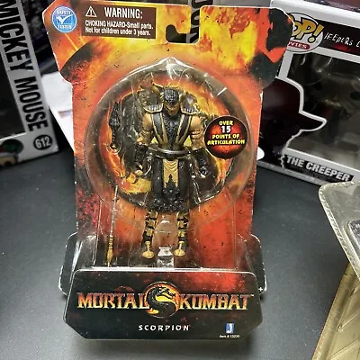 Mortal Kombat Scorpion 4” Action Figure Jazwares Toys Midway MK9 =SEALED= • $59.99