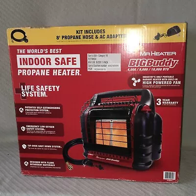 Mr. Heater Propane Space Heater 18000 BTU Big Buddy Portable Radiant 450 SF New • $122.39