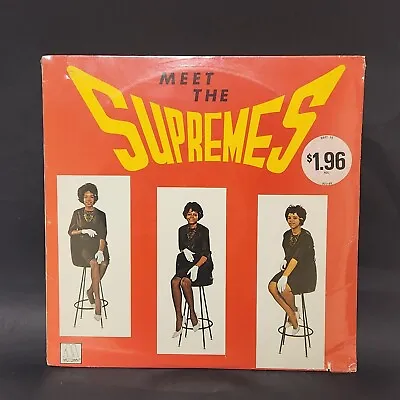 SEALED  Meet The Supremes  Motown Reissue Bar Stool Cover • $90