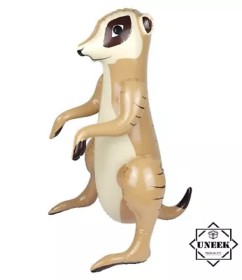 £4.71 • Buy 59cm INFLATABLE MEERKAT ToyAnimal Fancy Dress Prop Decoration Safari Meercat UK