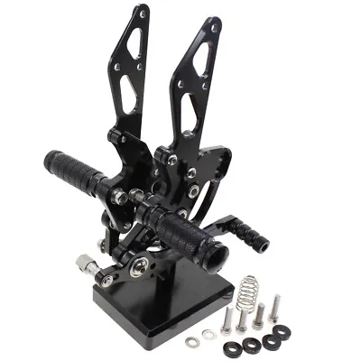 FXCNC Adjustable Footrests Rearsets Footpegs For Z1000 ABS（Z1000R）2011-2020 2019 • $144.22