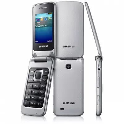 Samsung GT C3520 - Metallic Silver (Unlocked) Mobile Phone • £86.54