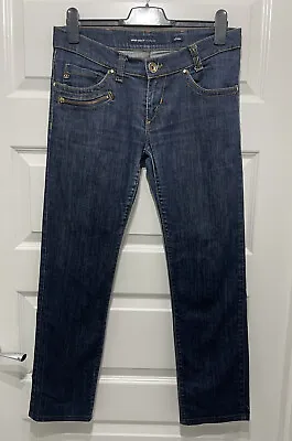Miss Sixty Jeans Jethro Blue Denim With Stretch Size 31 Uk 14 • £19