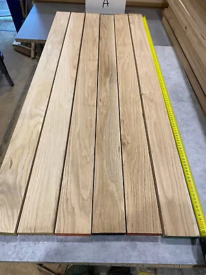 Solid Oak Boards | Kiln Dried | American White Oak | 22mm Various Sizes |Sq/Flat • £12.87