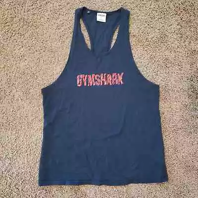 Gymshark Racerback Sleeveless Tank Navy Mens L • $25