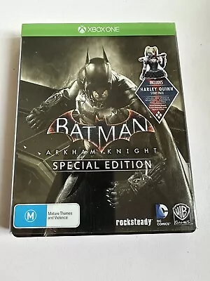 - Batman Arkham Knight  Xbox One Game- Special Edition -steelbook • $39.99