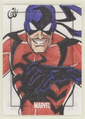 2010 Marvel Heroes & Villains SketchaFEX Sketch Cards 1/1 Fernando Gil 1ci • $51.95