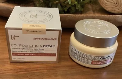 IT Cosmetics Confidence In A Cream Supercharged Moisturizing Cream 2oz NIB • $24.99