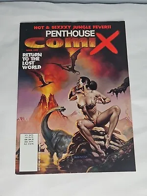 Penthouse Comix #21 April 1997 Boris Vallejo Cover Milo Manara FN/VF 7.0 • $36