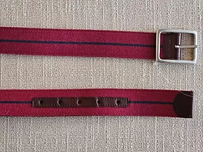 Belt Unisex Vineyard Vines Size 30 New Reversible Leather Burgundy  • $15