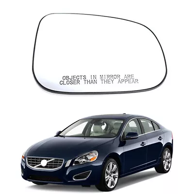 For Volvo S40 C30 VC70 2010 2011 2012 Right Side Rear View Mirror Glass Heated • $21.22