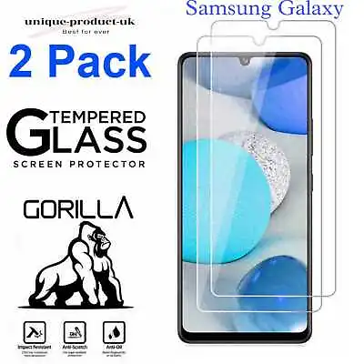 2X Tempered Glass Screen Protector For Samsung Galaxy A10 A20 A30 A50 A12 M10   • £2.99
