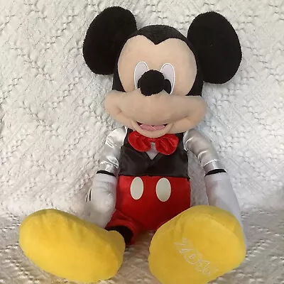 21 Inch Mickey Mouse Black Vest  Red-bow Tie Yellow Feet With The 2016 Date • $8.99