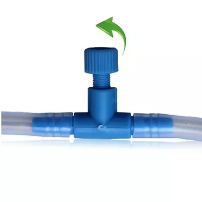 £3.01 • Buy 2x Air Line Regulator Control Valve For Air Pump - Aquarium 4mm Fish Shrimp Tank