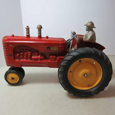 RARE: Slik Massey-Harris 44 Tractor Made USA 1950 1/16 MH-44Silk-G • $230