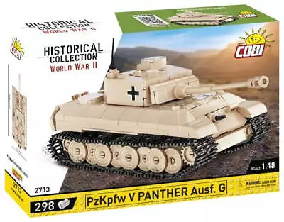 Cobi - World War II - PzKpfw V Panther Ausf. G 298 Pcs **FREE UK SHIPPING** • $38.28