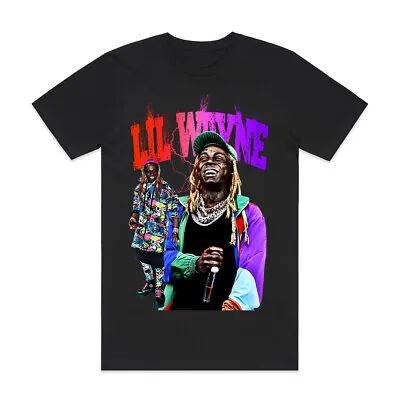 Custom T Shirt Lil Wayne Weezy Music Hip Hop R&b Vintage Tee Artist Pop • $39.99