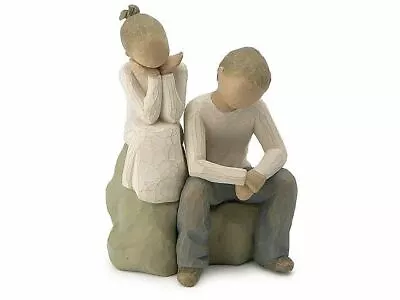 £42 • Buy Willow Tree 26187 Brother And Sister Figurine Figures Ornaments Collection Gift