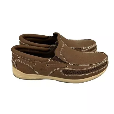 Margaritaville Men’s 8.5 Brown Slip On Loafers • $27.50