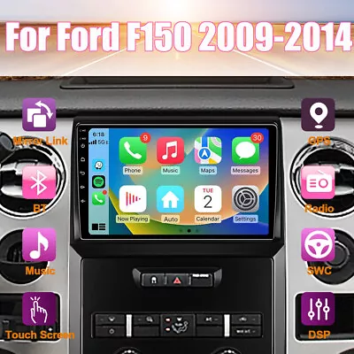 Car Stereo Radio Navigation Head Unit For Ford F150 2009-2014 Carplay Camera • $188.99