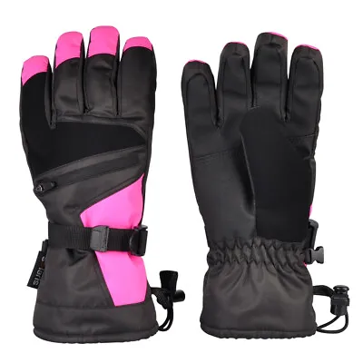 Mens Waterproof Ski Gloves Snowboarding 3M Thinsulate Winter Snowboard Gloves L • $14.99